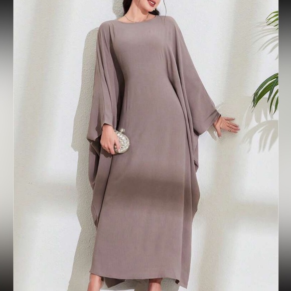 Veiled Dresses & Skirts - butterfly abaya dress kaftan not veiled collection